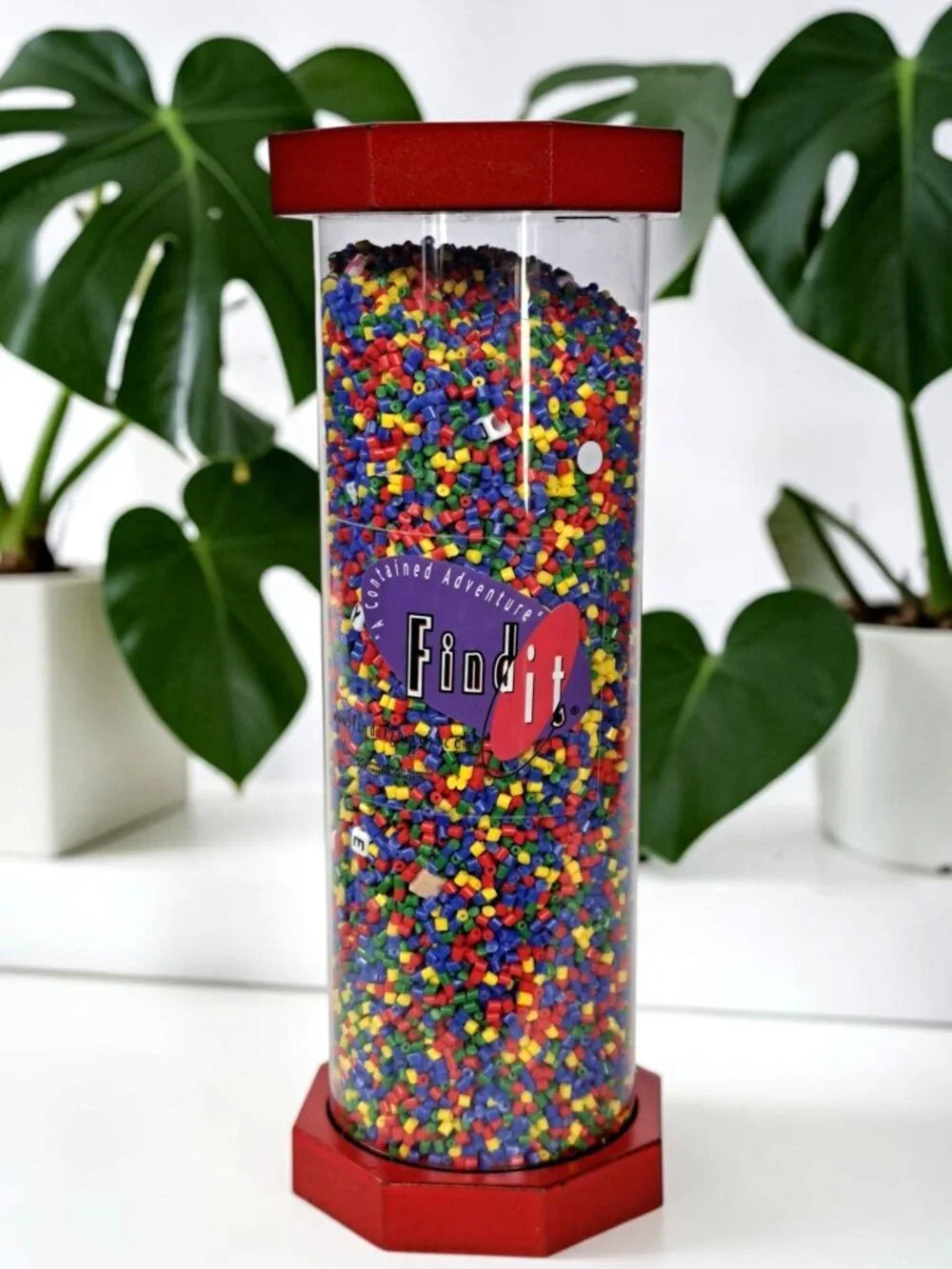 Find It A Contained Adventure Sensory Game In A Tube Red Calming Toy